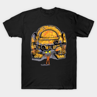 Dieselpunk Giant robot T-Shirt